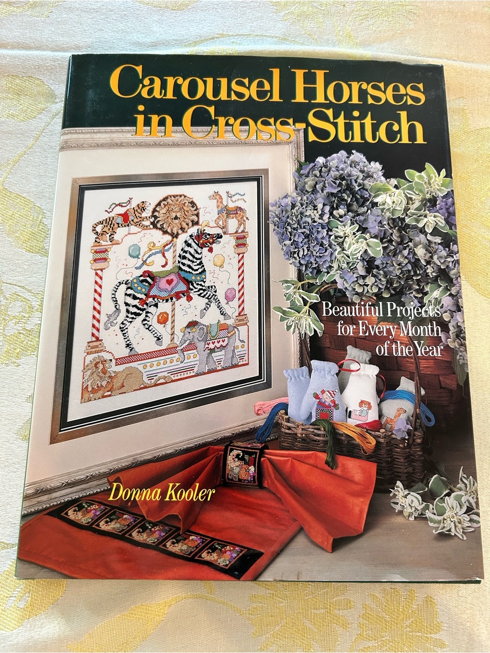 Carousel Horses in Cross Stitch